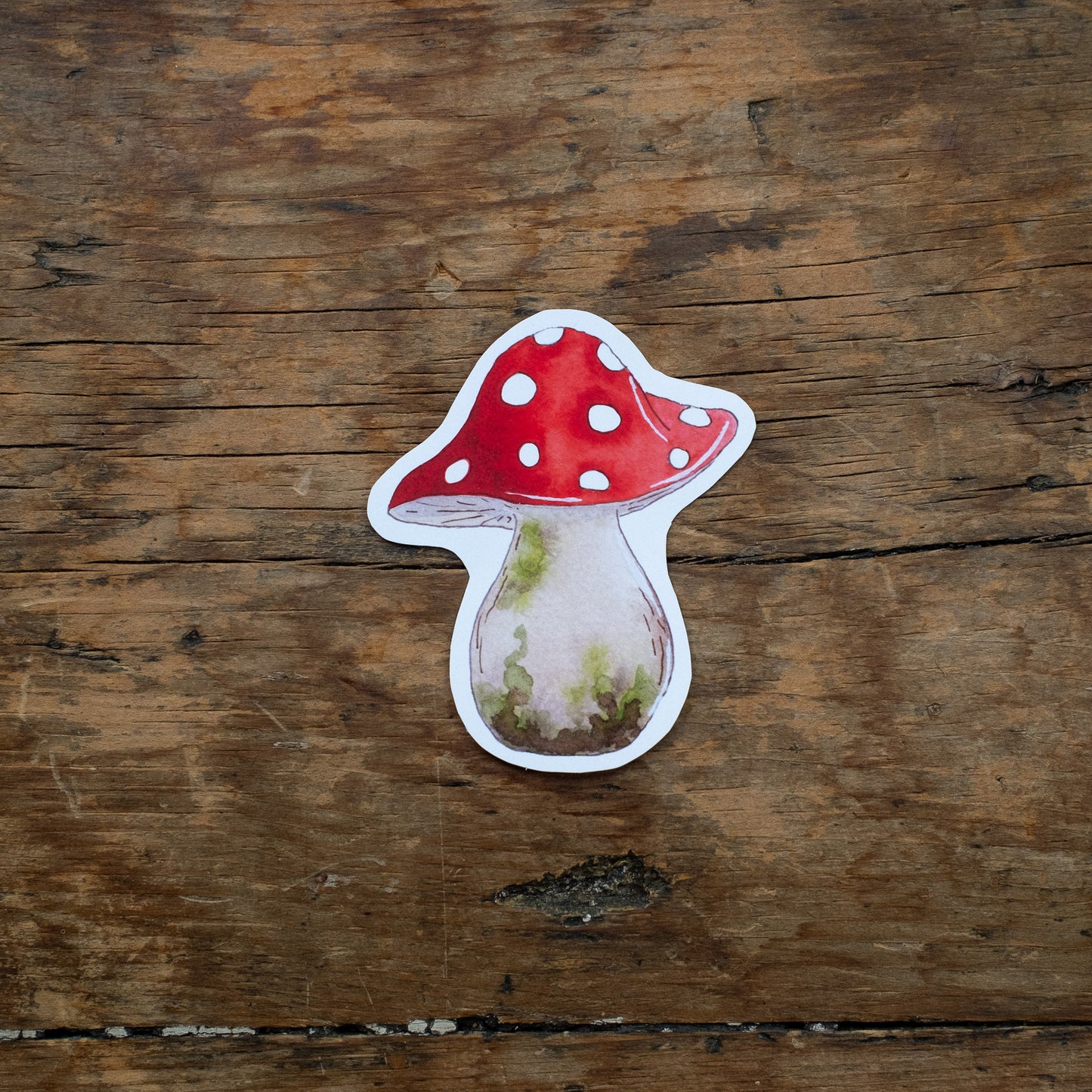 Autocollant - Champignon rouge