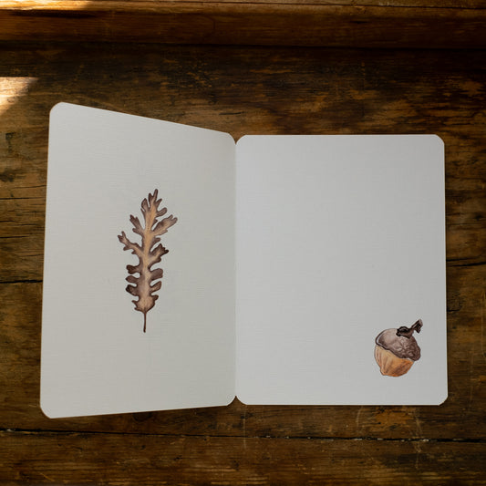 Carte - Feuille de chêne