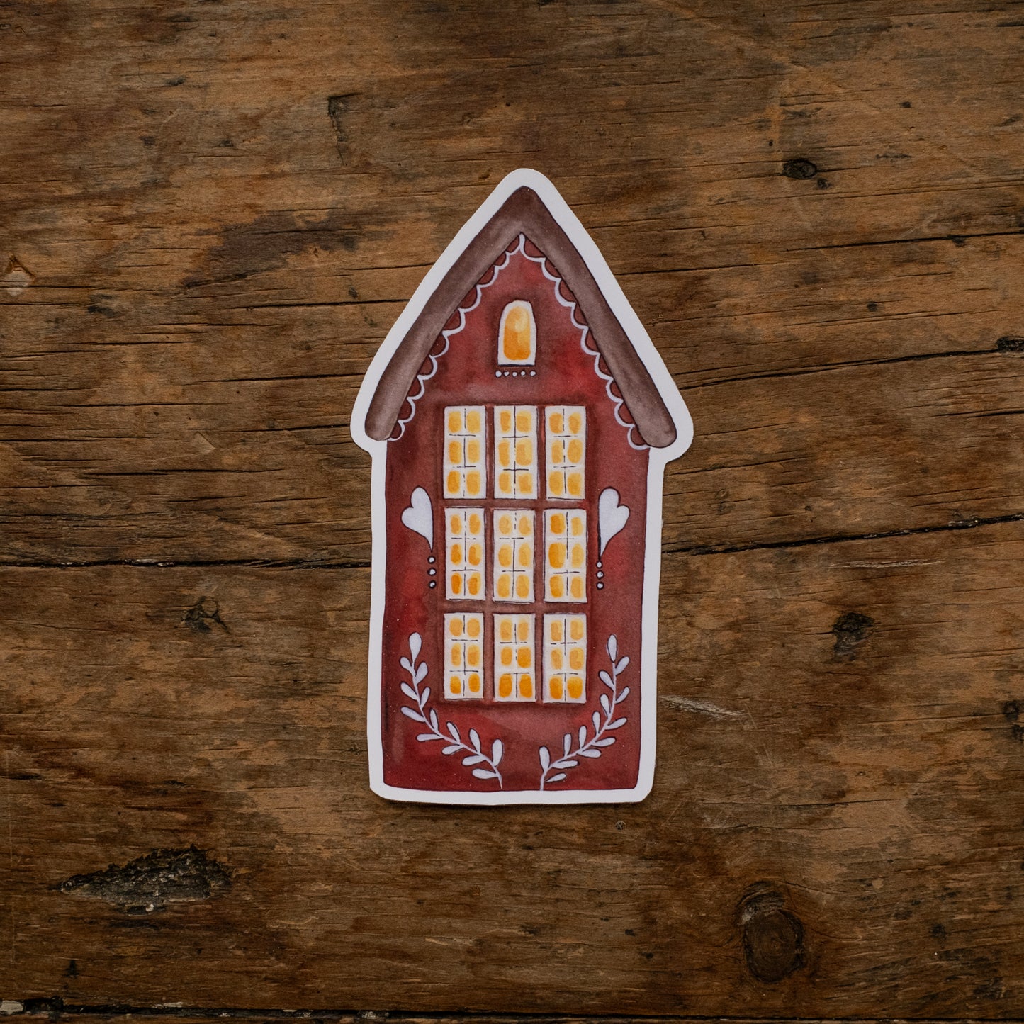 Autocollant - Maison pain d'épices