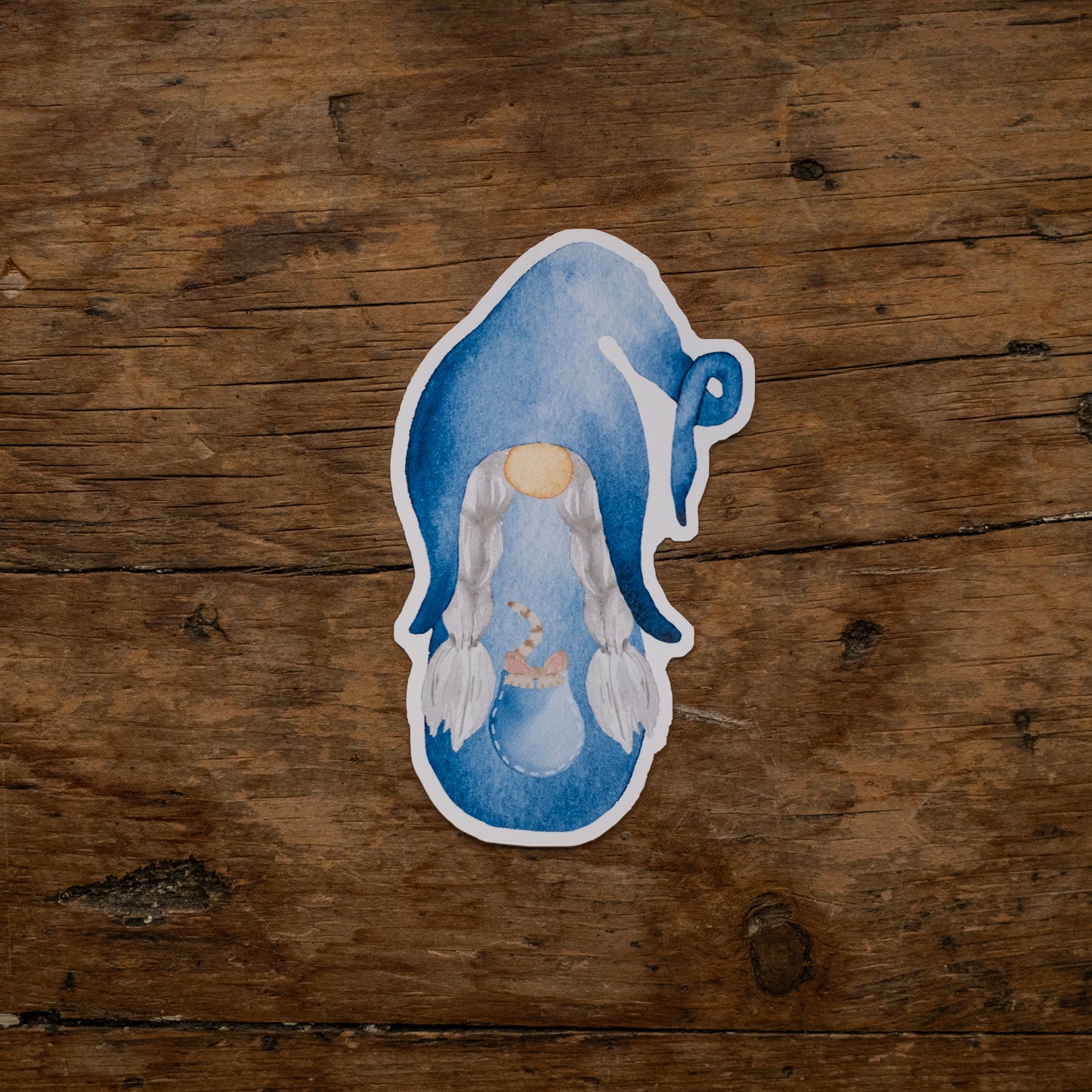 Autocollant - Lutine et son petit chat