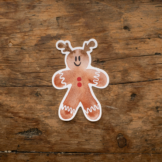 Autocollant - Biscuit pain d'épices panaché