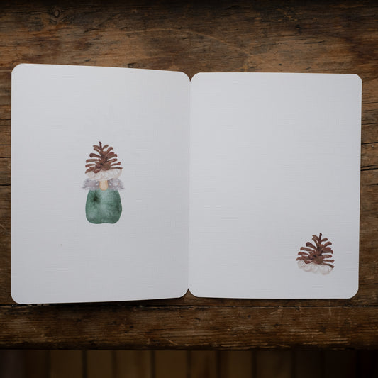 Carte - Lutin et son chapeau cocotte