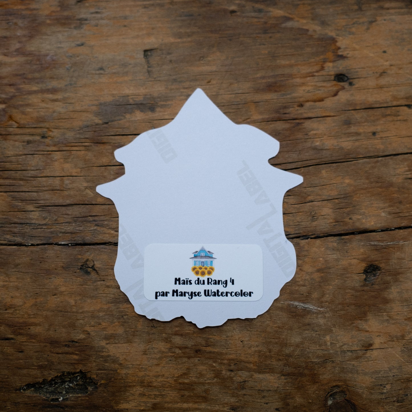Sticker - Maison aux tournesols