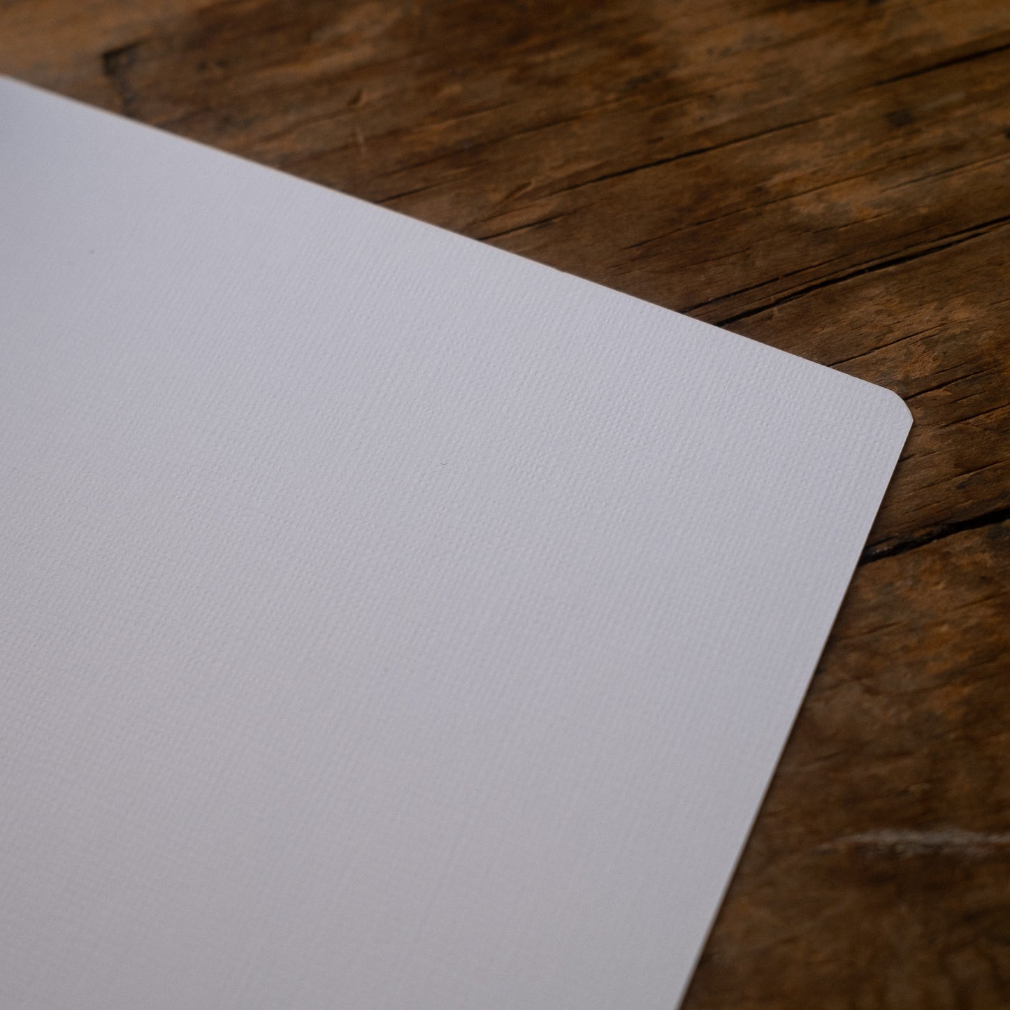 Carte - Fleur bleue diaphane