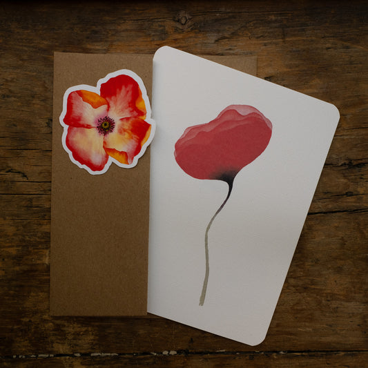 Carte - Coquelicot