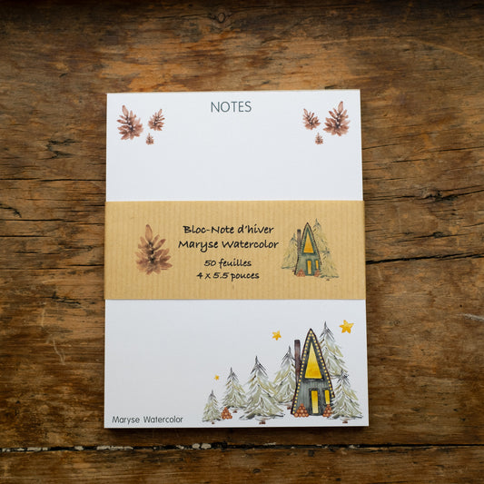 Bloc-Note d'hiver