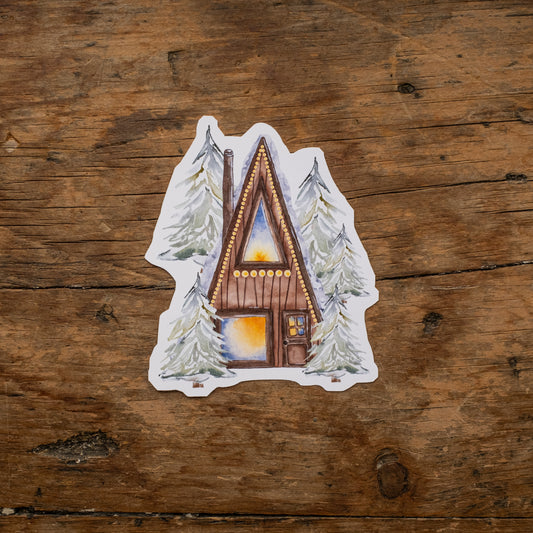 Autocollant - Chalet A-Frame