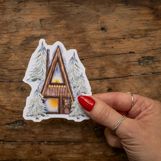 Autocollant - Chalet A-Frame