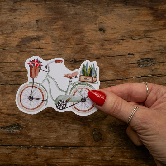 Autocollant - Livreur de sapins