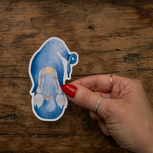 Autocollant - Lutine et son petit chat