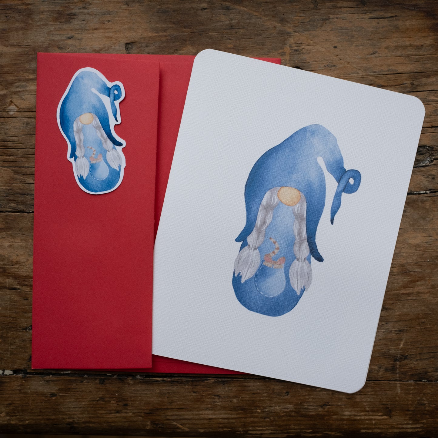 Carte - Lutine et son chat