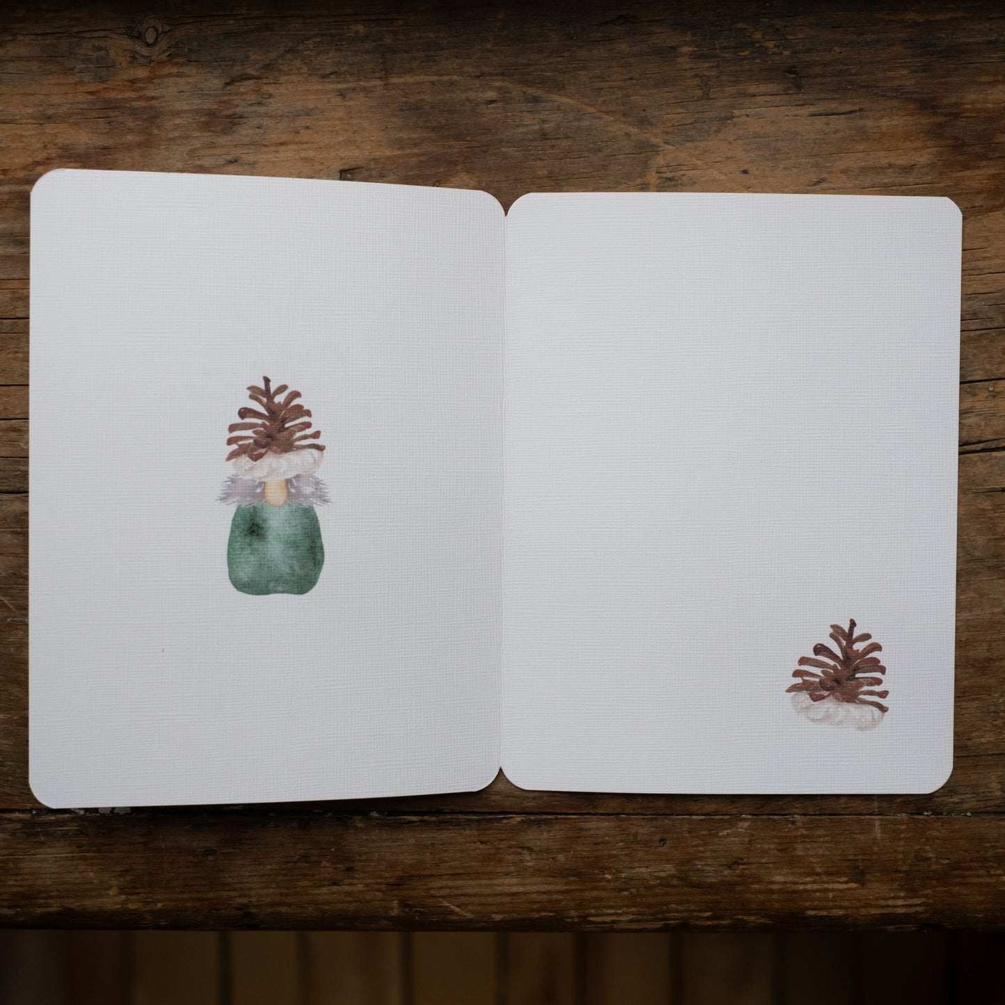 Carte - Lutin et son chapeau cocotte