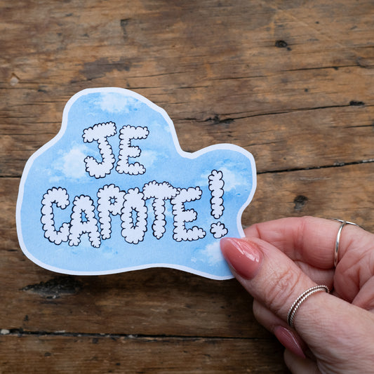 Autocollant - Je Capote !