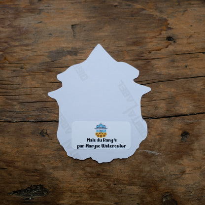 Sticker - Maison aux tournesols